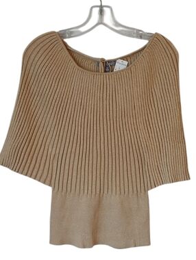 Roz& Ali Ribbed Shimmery Sweater Size Medium NWT